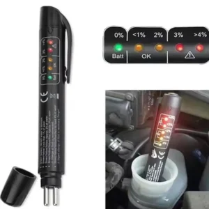 Car Liquid Testing Brake Fluid Tester Pen For DOT3/DOT4 5 LED Indicator Display Brake Oil Analyze Quality Check Car Accesso I5X7